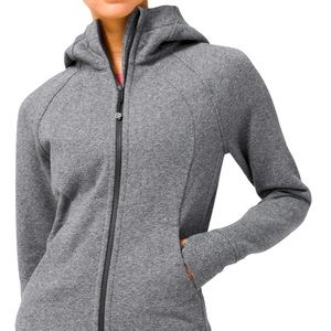 Lululemon Scuba hoodie - salt and pepper colour